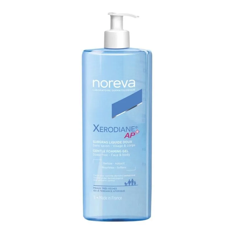 Noreva Xerodiane AP+ Surgras Liquide Gel spumant delicat, 1000ml — preț și oferte