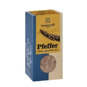 Piper Negru Macinat Eco, 50gr, Sonnentor