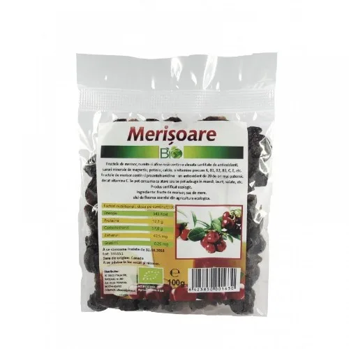 Merisoare Eco cu Suc de Mere, 150gr, Deco Italia — preț și oferte