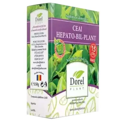 Ceai Hepato Bil Plant 150gr Dorel Plant — preț și oferte