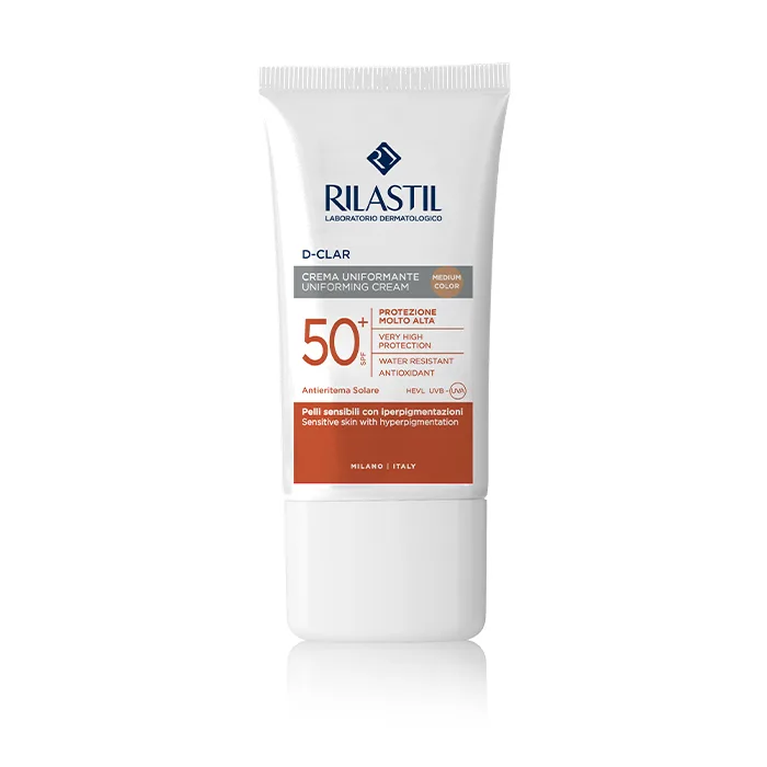 Crema colorata D-Clar pentru uniformizare cu SPF 50+ Sun System, 40ml, Rilastil — preț și oferte