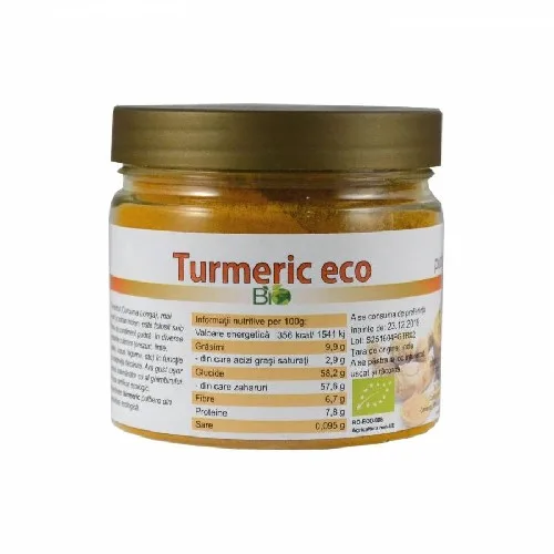 Turmeric Pudra Eco, 130gr, Deco Italia — preț și oferte