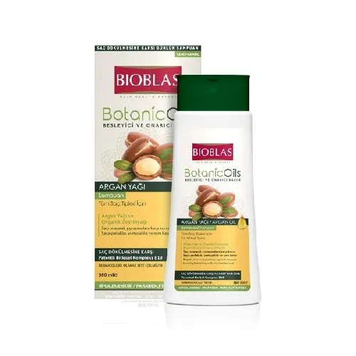 Sampon Botanics Oils Argan Toate Tipurile 360ml Bioblas — preț și oferte