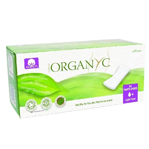 Absorbante Zilnice Bumbac Eco, 24buc, Organyc — preț și oferte