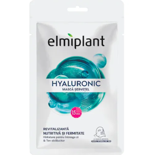 Hyaluronic Masca Servetel, 20ml, Elmiplant — preț și oferte