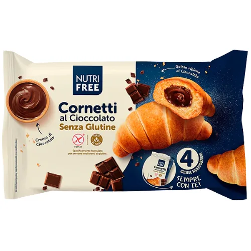 Cornulete Cu Crema De Ciocolata 240g, Nutri Free — preț și oferte