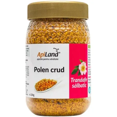 Polen Crud Trandafir Salbatic, 230g, Apiland — preț și oferte