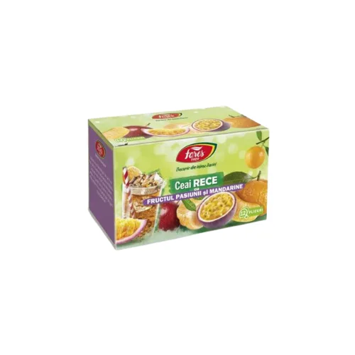 Ceai Rece cu Fructul Pasiunii si Mandarine 12pl Fares — preț și oferte