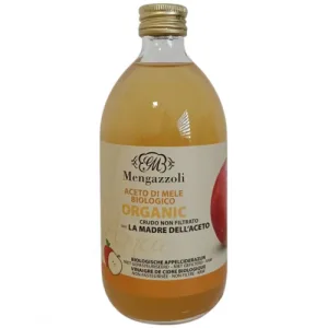 Otet din Cidru de Mere Eco Nefiltrat, 500ml, Mengazzoli