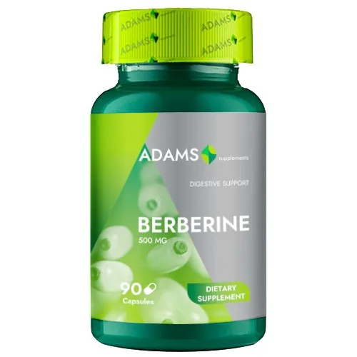 Berberina 500mg 90cps, Adams — preț și oferte