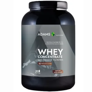 Whey Concentrate Protein (ciocolata), 908g, Adams Suppelements