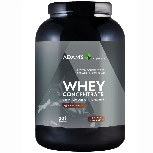 Whey Concentrate Protein (ciocolata), 908g, Adams Suppelements — preț și oferte