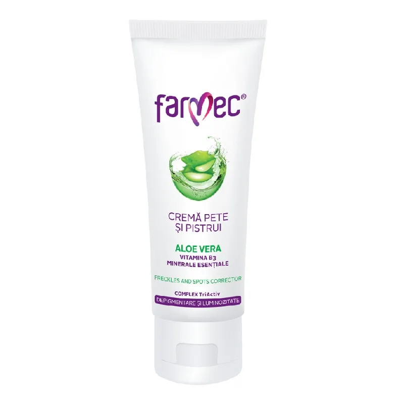 Crema pete si pistrui Aloe Vera, 50 ml, Farmec — preț și oferte