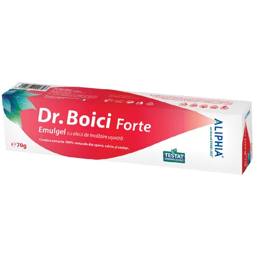 Emulgel Dr. Boici Forte 70gr, Exhelios — preț și oferte