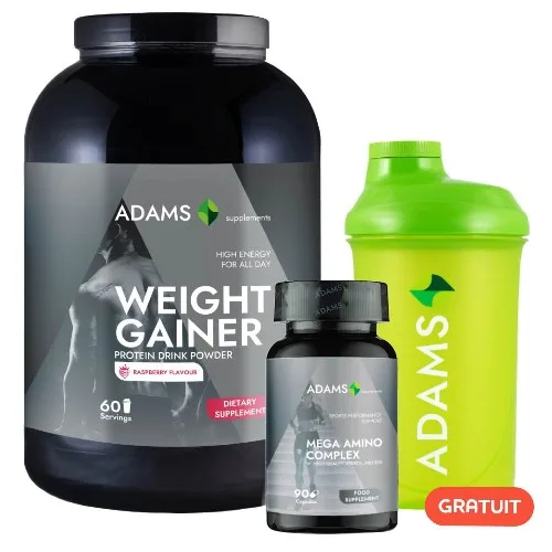 Pachet Mega (zmeura) + Shaker Adams gratuit — preț și oferte