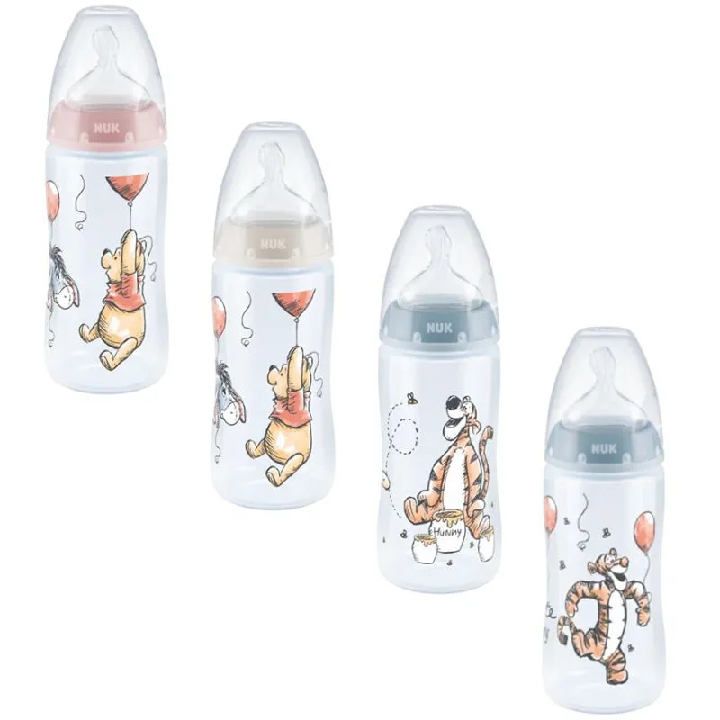 Nuk First Choice Disney Biberon Controlul Temperaturii, tetina din silicon ( 0-6luni), 300ml — preț și oferte