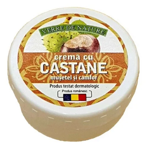 Crema Castane Musetel Camfor, 20g, Verre De Nature — preț și oferte