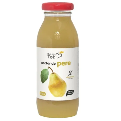 Nectar de Pere, fara zahar, SGR, 300ml, Bun de Tot — preț și oferte