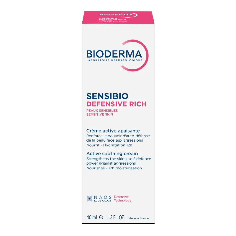 Crema calmanta Sensibio Defensive Rich, 40 ml, Bioderma — preț și oferte