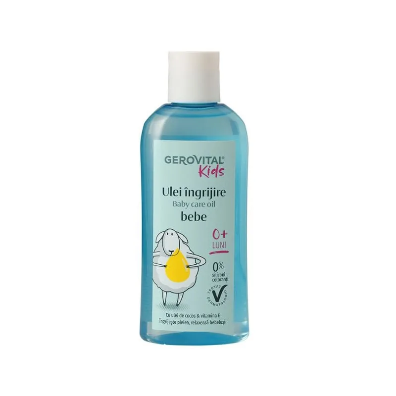Ulei ingrijire Bebe, 150 ml, Gerovital Kids FARMEC — preț și oferte