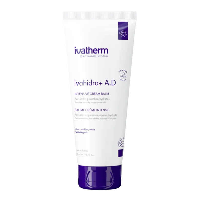 Crema balsam intens emolienta, 200ml, Ivahidra+ AD,Ivatherm — preț și oferte
