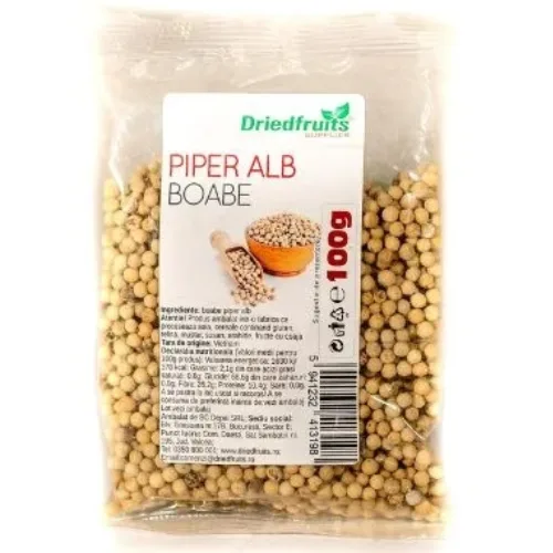 Piper Alb Boabe 100gr, Driedfruits — preț și oferte