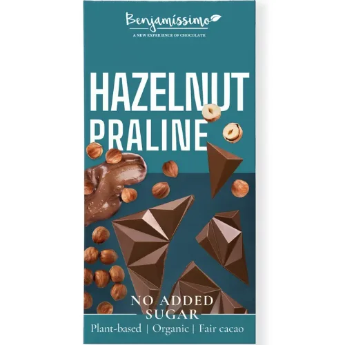 Ciocolata Piramida Praline fara Zahar Adaugat Eco 60gr Benjamissimo — preț și oferte