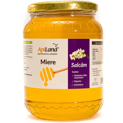 Miere De Salcam Cruda 1kg Apiland — preț și oferte