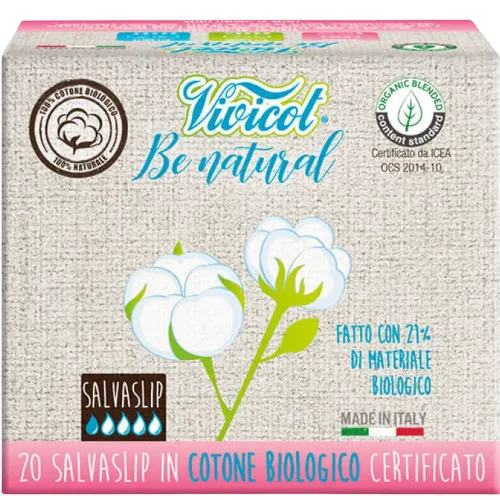 Protej Slip Ultra Subtire Bumbac 20buc  Vivicot — preț și oferte