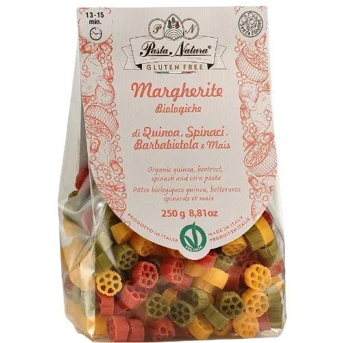 Paste Margarete Tricolore, fara gluten, eco, 250g, Pasta Natura — preț și oferte