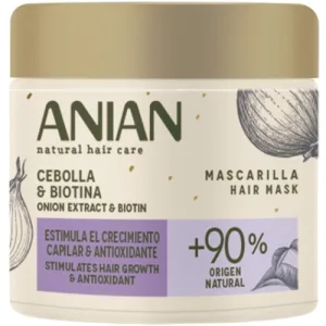 Masca de par cu extract de Onion & Biotin, 350ml, Anian