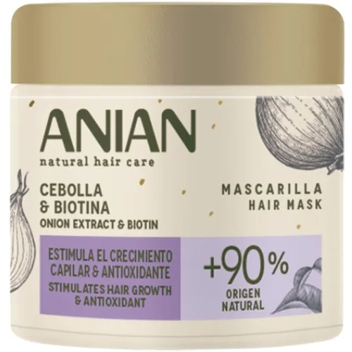 Masca de par cu extract de Onion & Biotin, 350ml, Anian — preț și oferte