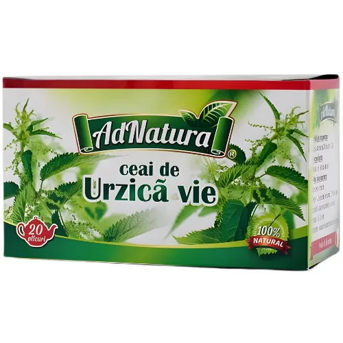 Ceai Urzica Vie, 20 plicuri, AdNatura — preț și oferte