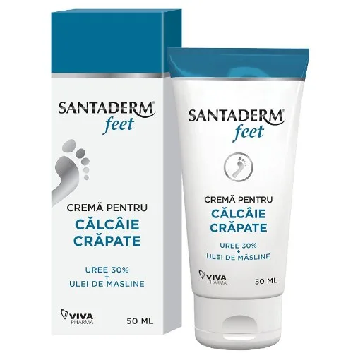 Crema Calcaie Crapate Uree 30% Ulei Masline 50ml Viva Pharma — preț și oferte