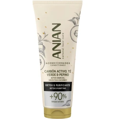 Balsam de par cu Active Charcoal & Green Tea, 250ml, Anian — preț și oferte