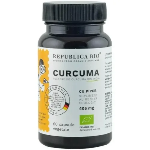 Curcuma Eco 60cps Republica Bio — preț și oferte