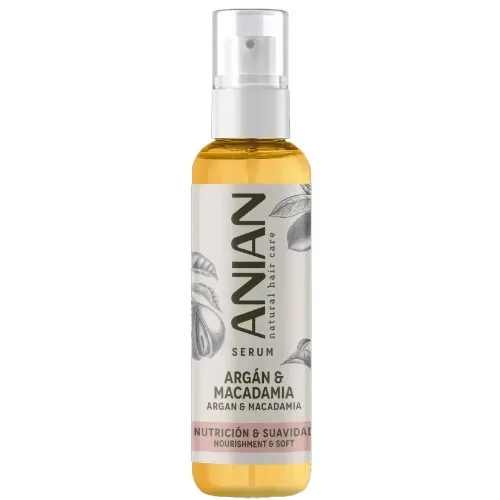Ser pentru par cu Argan & Macadamia, 100ml, Anian — preț și oferte