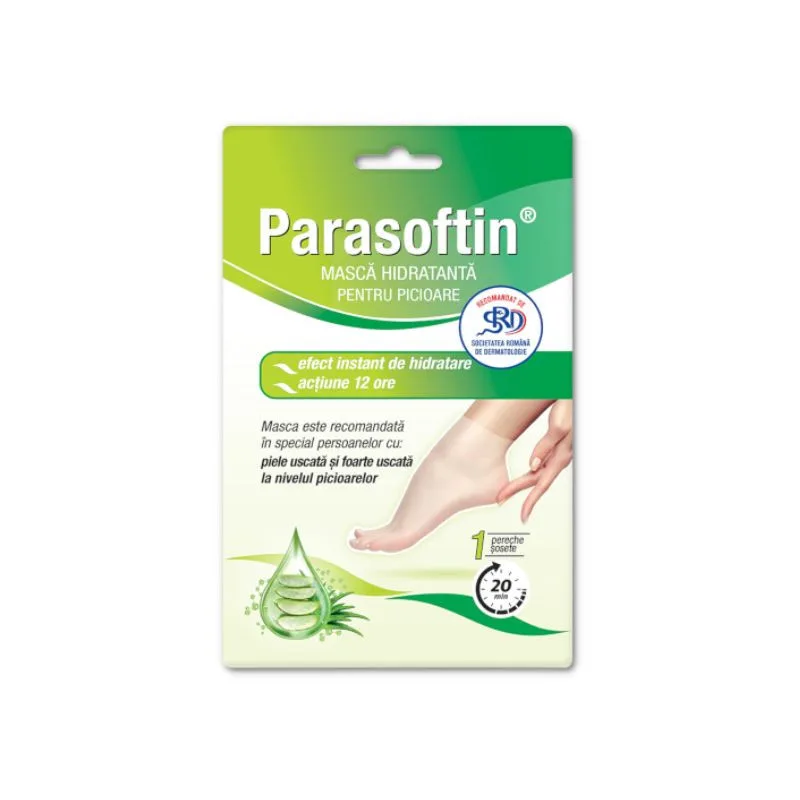 Parasoftin Masca hidratanta pentru picioare, 1 pereche ZDROVIT — preț și oferte
