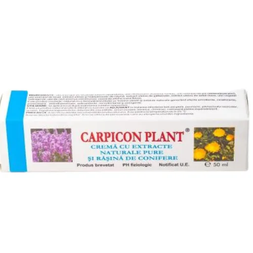 Crema cu Extracte Nat Pure si Rasine de Conifere 50ml Carpicon Plant — preț și oferte
