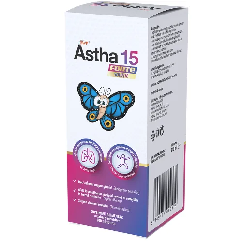 Astha 15 Forte Solutie 200ml Sun Wave Pharma — preț și oferte