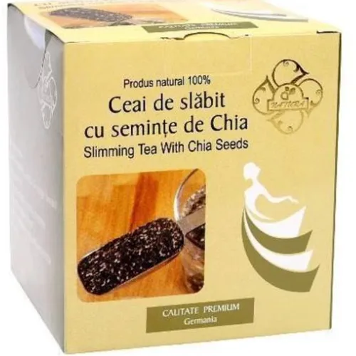 Ceai De Slabit Cu Seminte De Chia 40g Bis Nis — preț și oferte