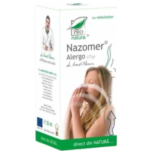 Nazomer Alergo Stop cu Nebulizator 30ml Medica — preț și oferte