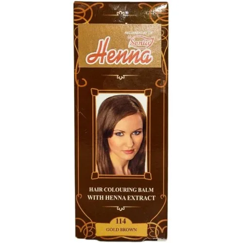 Balsam Colorant Henna Sonia Nr.114-saten Auriu — preț și oferte