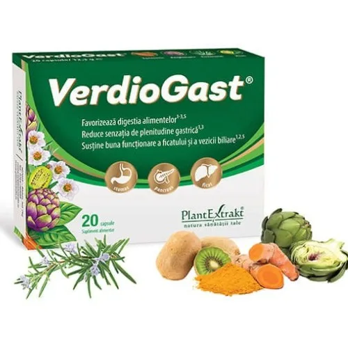 Verdiogast 20cps Plantextrakt — preț și oferte