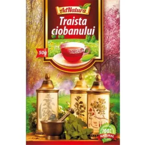 Ceai Traista Ciobanului 50gr AdNatura — preț și oferte