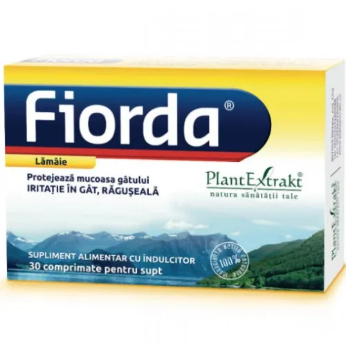 Fiorda Lamaie de Supt 30cpr Plantextract — preț și oferte
