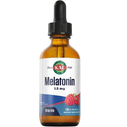 Melatonin Dropins, 1,5mg, KAL Vitamins — preț și oferte