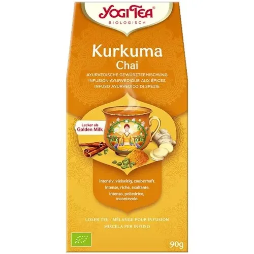 Ceai Kurcuma, ecologic, 90g, Yogi Tea — preț și oferte