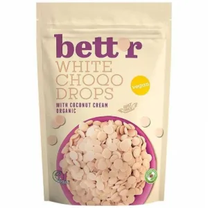 Choco Drops White Ciocolata Alba Bio 200gr Bettr