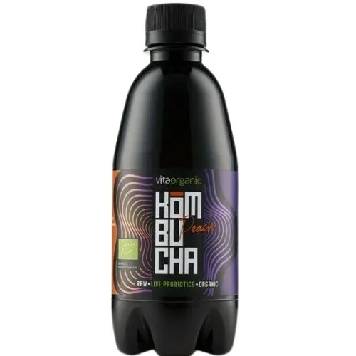 Kombucha cu Piersici Bio 330ml Vita Organic — preț și oferte